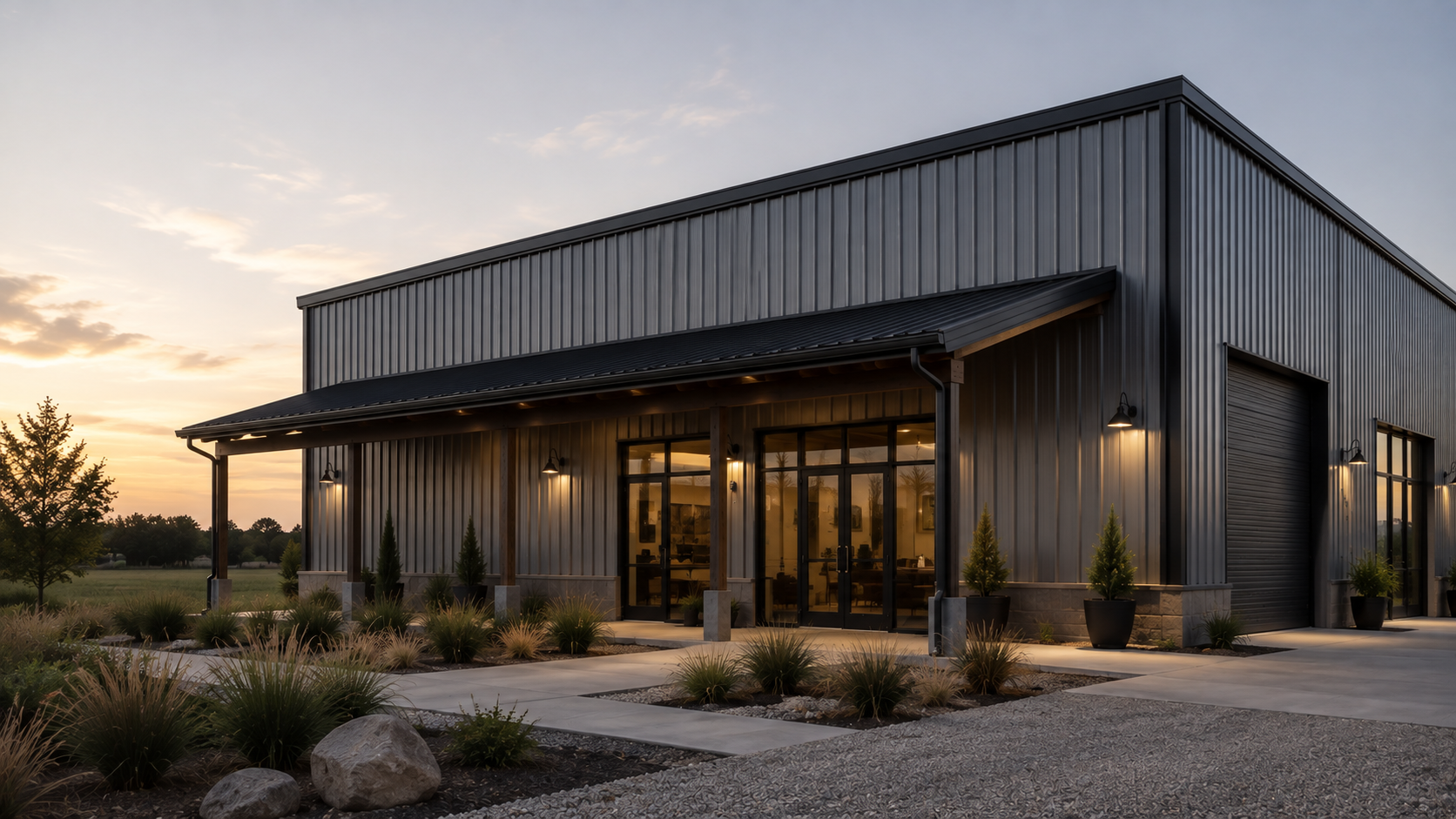 Pre-engineered metal building in North Texas